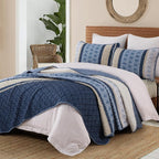 Dinjoy Boho Quilt Sets, Coverlet Bed Sets - Image 5