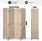 Wood Room Divider - Image 3