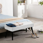 LOULENS Entryway Bench, Button Tufted, Upholstered Bench - Image 2
