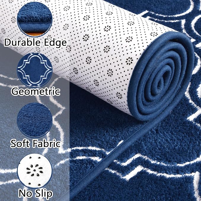 Chicrug 3x5 Shag Geometric Modern Area Rug - Image 7