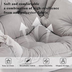 Lazy Chair with Ottoman, Comfy Reading Chair, Lounge Chair - Image 6