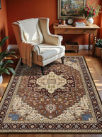 Macgace Washable Vintage Area Rug by Macgace