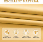 Gold Yellow Backdrop 5FT x 9FT Curtains - Image 3