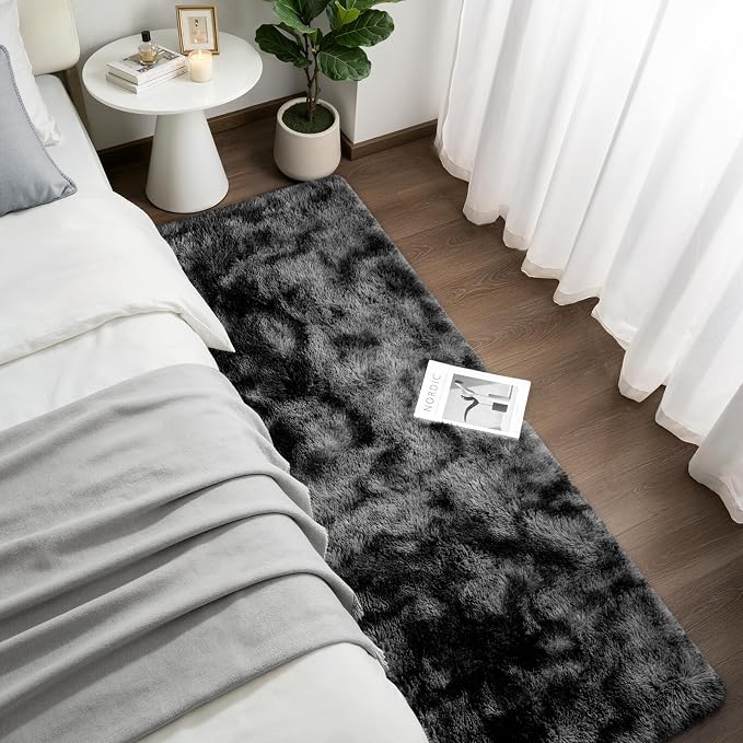 Deerhoo Long Fluffy Runner Rugs 2x6 - Image 2
