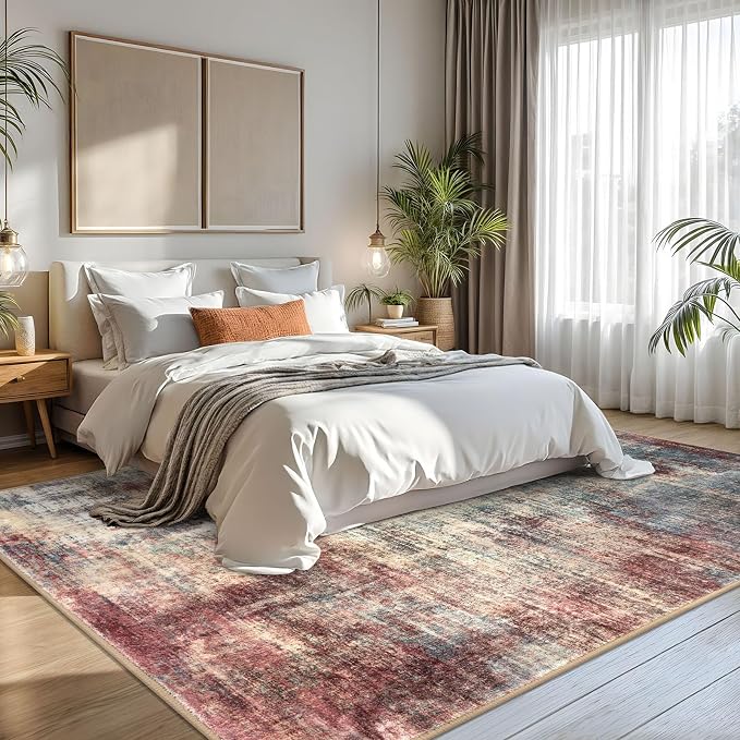 Abstract Area Rugs 8x10 Ft Washable Large Rugs - Image 8