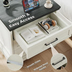 DUMOS Farmhouse Nightstand - Image 7