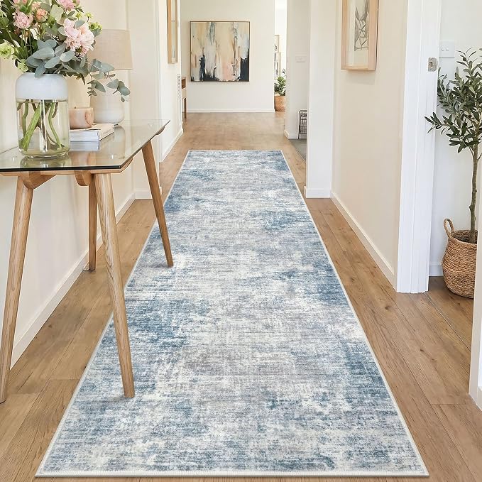 Abstract Runner Rug 3x10 Ft Washable Runners - Image 9