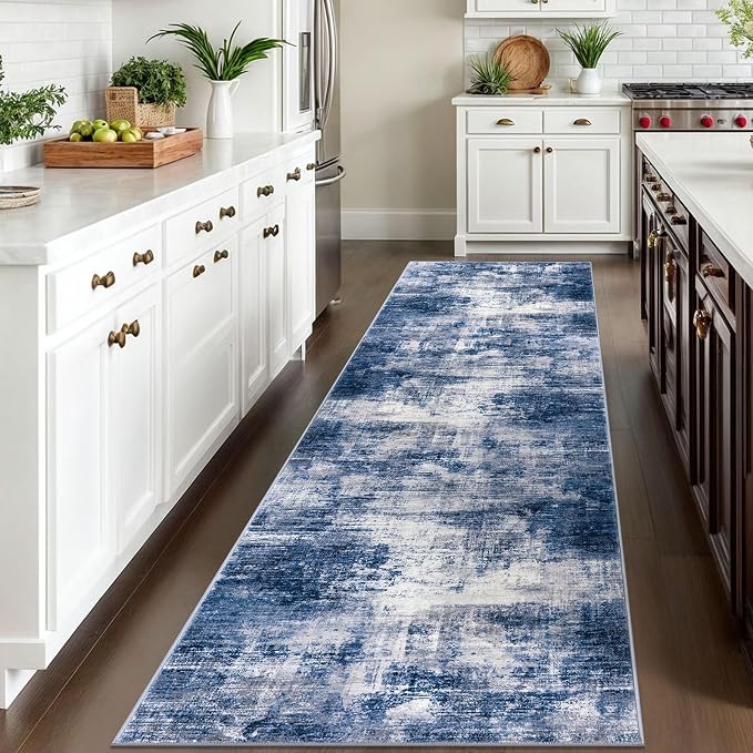 Abstract Runner Rug 3x10 Ft Washable Runners - Image 3