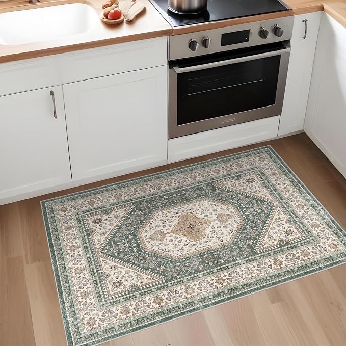 2x3 Washable Entryway Area Rug - Image 7
