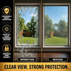 One Way Window Privacy Film Heat Control Mirror Tint 45.6Inx14.4Ft | Window Tint - Image 7