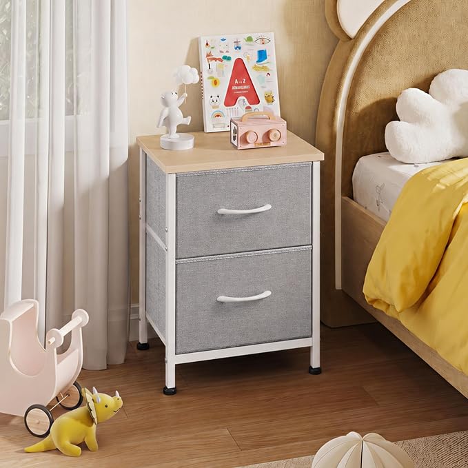 WLIVE Night Stand, Small Dresser - Image 8