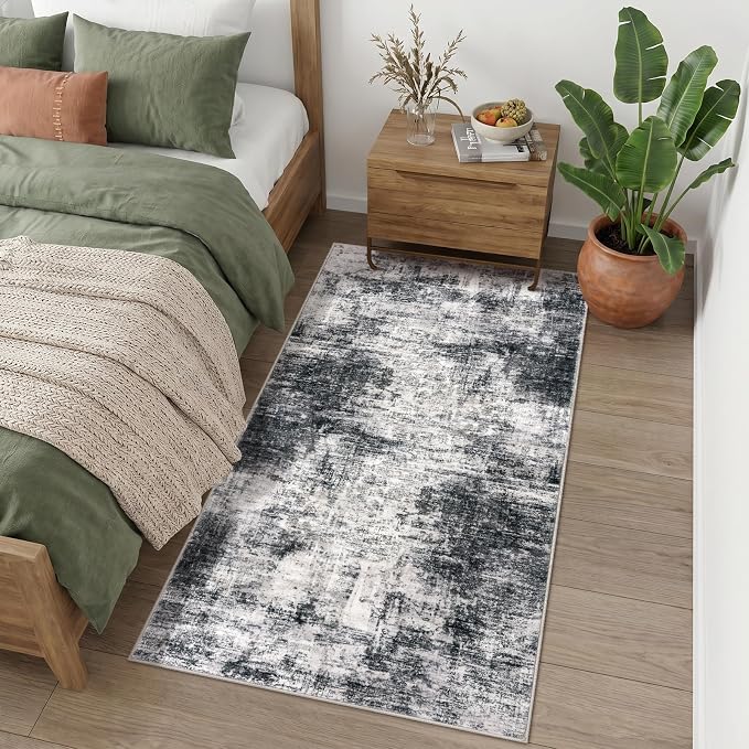 Abstract Runner Rug 3x6 Ft Washable Runners - Image 9