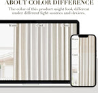 Extra Long 100% Blackout Linen Curtains - Image 9