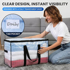 TAILI 10 Pack Clear Extra Large Moving Bags, Storage Bag - Image 5