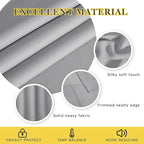 NICETOWN Blackout Drapery Curtain Panel 90 inches Long - Image 2