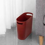 rejomiik Small Bathroom Trash Can, 3.5 Gallon Slim Garbage Can, Office and - Image 5