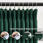 Dark Emerald/Hunter Green Curtains - Image 2