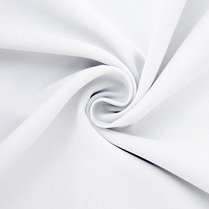 BGment White Curtains 72 Inch Length - Image 6