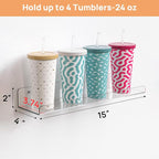 upsimples 2 Pcs 15" Acrylic Shelves - Image 3