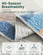 King Size Seersucker Quilt Set - Image 5