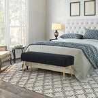 Furnimart 44 Inch Bedroom Ottoman Bench - Image 4