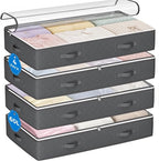 Under Bed Storage Containers, Storage Bins by BuddingJoy-BuildaJoyfulLifeforYou