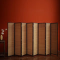 8 Panel Bamboo Room Divider by Furnnylane