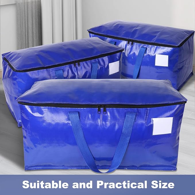StorageRight Moving Bags, Moving Boxes, 93L 6-Pack Sotrage Bags Totes, - Image 5