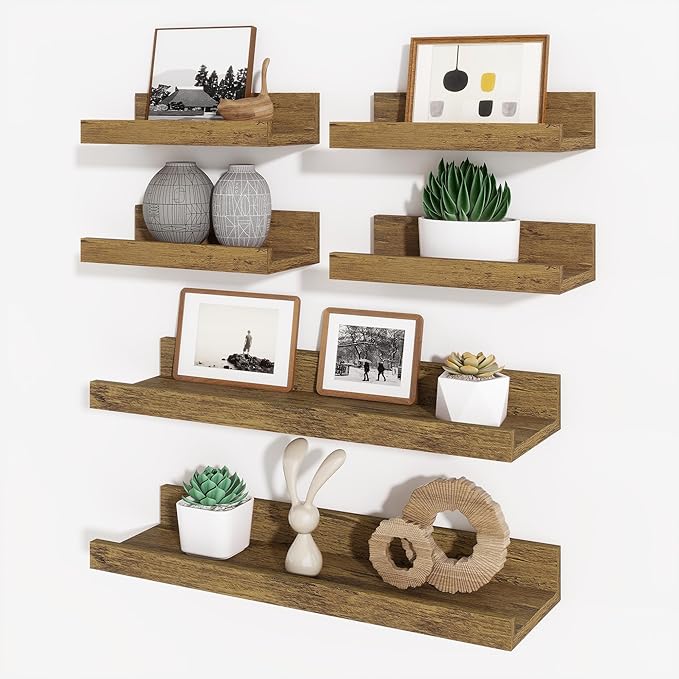 Picture Ledge Shelf, Floating Shelves by Axeman