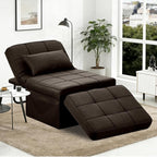 Sofa Bed, Convertible Couch Chair 4 in 1 Multi-Function Modern Folding Ottoman by Diophros