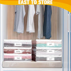 Plastic Storage Bags with Easy-Glide Zipper, Durable Clear Vinyl Zippered - Image 2