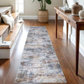 Abstract Runner Rug 2x8 Ft Washable Runners by iOhouze