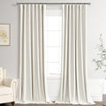 Joywell 100% Blackout Linen Curtains by Joywell