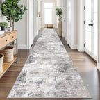 Abstract Runner Rug 3x18 Ft Washable Runners by iOhouze