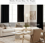 PONY DANCE Black Short Curtains - Image 7