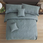 HZ & HY Oversized King Bedspreads, 5-Piece Quilt Set, Lightweight Reversible - Image 6