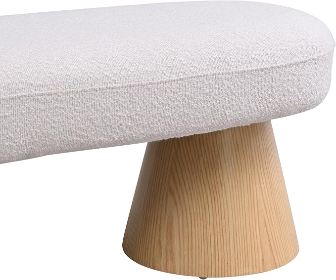 LUMISOL Upholstered End of Bed Bench, Dining Bench - Image 4
