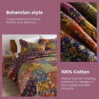 Secgo King Size Comforter Set- 100% Cotton Quilt King Size Set, Sage bedspreads - Image 4