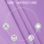 Blackout Curtains 52 x 95 inch/Lavender Curtains Set of 2 Panels/Thermal - Image 4