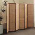 6 Panel Bamboo Room Divider by Furnnylane