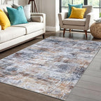 Abstract Area Rug 4x6 Ft Washable Rugs by iOhouze
