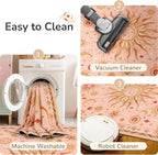 Vacuum-Friendly, 2x6 Washable Area Rug - Image 6