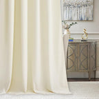 RYB HOME Velvet Curtains 120 inches Long, Extra Long High Ceiling Curtains | - Image 4