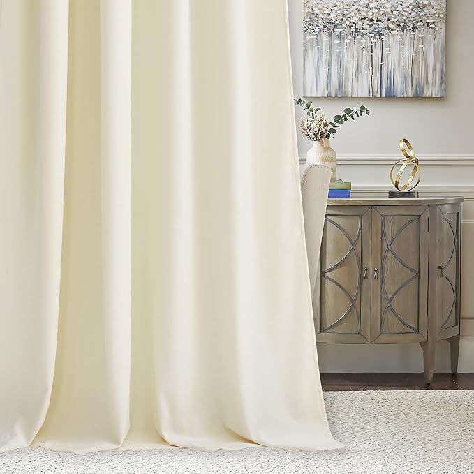RYB HOME Velvet Room Darkening Curtains - Image 5