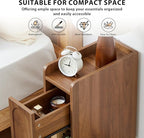 Narrow Nightstand, Slim Bedside Table - Image 3