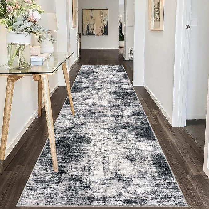 Abstract Runner Rug 3x10 Ft Washable Runners - Image 8