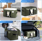 TAILI 12 Pack Green Extra Large Moving Bags, Storage Bag - Image 8