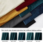 RYB HOME Teal Velvet Blackout Curtains 96 inches - Image 7