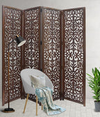 COTTON CRAFT Room Divider Wood Screen - Image 4