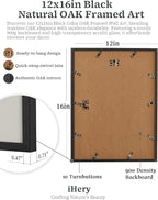 iHery 12x16in Audrey Hepburn Better Late Than Ugly Framed Bathroom Art | - Image 6